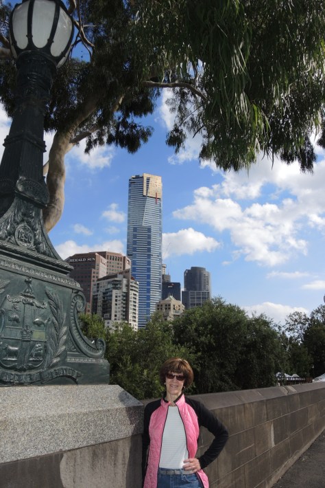 Eureka: It towers over Betsy with it's 24-karat gold-plated windows atop.