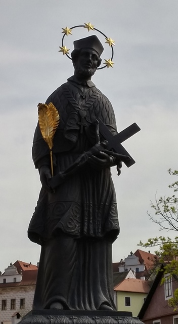Saint John of Nepomuk, Cesky Krumlov