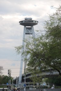 New Bridge Tower and bridge, Bratislava