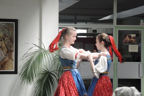 School girls dance, Bratislava
