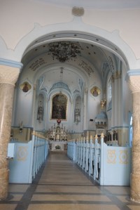 Inside the Blue Church, Bratislava