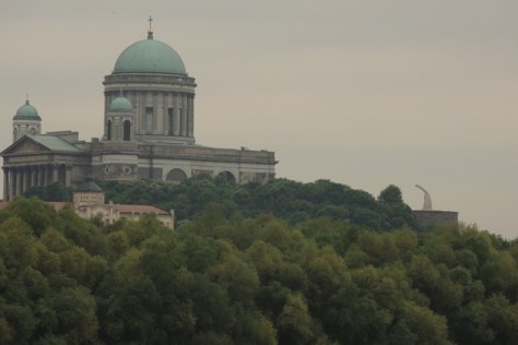 Esztergom, Hungary, from the Danube