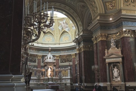 St. Stephen's glitters in Budapest