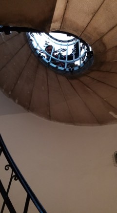 Circular staircase of St. Stephen's , Budapest