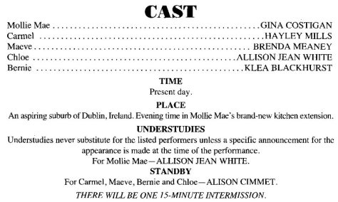 The cast of Party Face, February 25, 2018
