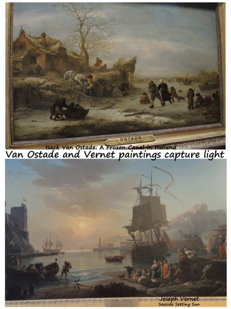 Van Ostade and Vernet paint light