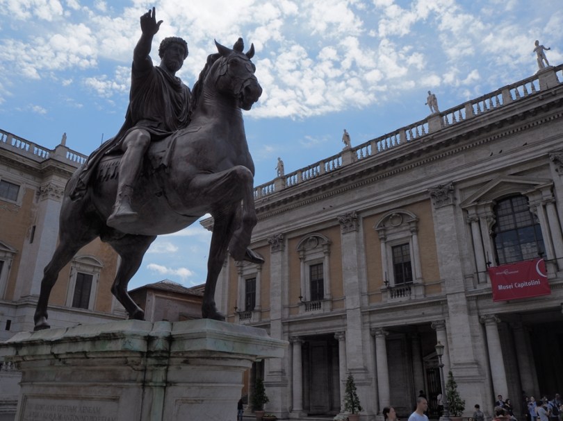 Photo: Marcus Aurelius on horseback