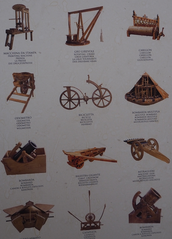 War and More Machines of Leonardo